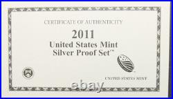2011 Silver Proof Set a 14 Piece Collection with COA in the Original Box