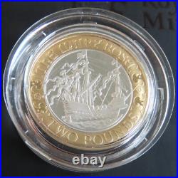 2011 THE MARY ROSE PIEDFORT £2 SILVER PROOF box/coa/outer 2011 THE MARY ROSE PIEDFORT £2 SILVER PROOF box/coa/outer