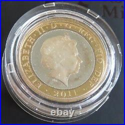 2011 THE MARY ROSE PIEDFORT £2 SILVER PROOF box/coa/outer 2011 THE MARY ROSE PIEDFORT £2 SILVER PROOF box/coa/outer