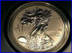 2012S American Silver Eagle Two Coin Silver Proof & Reverse Set with Box/COA Fresh