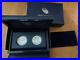 2012 American Eagle San Francisco Two-Coin Silver Proof Set in box NO COA