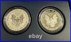 2012 American Eagle San Francisco Two-Coin Silver Proof Set with Box and COA