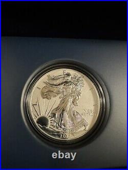 2012 American Eagle San Francisco Two-Coin Silver Proof Set with Box and COA