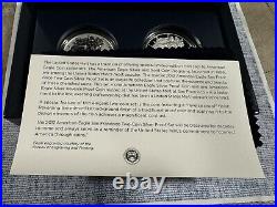 2012 American Eagle San Francisco Two-Coin Silver Proof Set with Box and COA