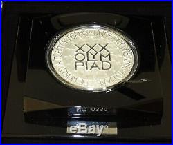 2012 London Olympic Games £500 Pound Silver Proof Kilo Coin Box