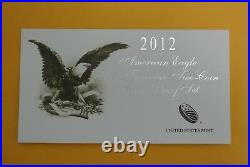 2012-S American Eagle San Francisco 2-Coin Silver Proof Set with Box/CoA