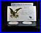 2012-S American Eagle Silver Proof & Reverse Proof 2 Coin Set with Box & COA