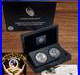 2012 S American Silver Eagle Reverse Proof 2 Coin Set COA US Mint OGP Box & COA