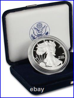 2012-S DCAM Gem Proof Silver Eagle Original Box NO Certificate Included