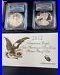 2012 S Reverse Proof Silver Eagle 2 Coin San Francisco Set With Box/coa