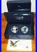 2012 S Two Coin American Silver Eagle Set with Reverse Proof, sleeve, box and COA