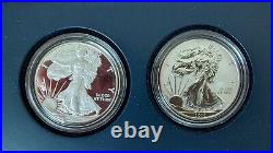2012 S Two-Coin Silver Proof Set American Eagle San Francisco OGP withBox & COA 2012 S Two-Coin Silver Proof Set American Eagle San Francisco OGP withBox & COA