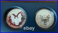 2012 S Two-Coin Silver Proof Set American Eagle San Francisco OGP withBox & COA 2012 S Two-Coin Silver Proof Set American Eagle San Francisco OGP withBox & COA