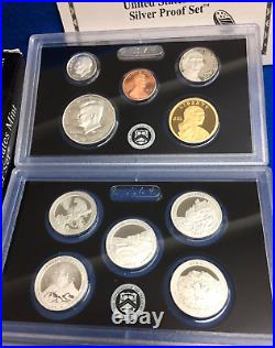 2012-S U. S. Silver Proof 14 Coin Set Mint Condition withBox + COA