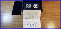 2012 San Francisco Silver Eagle Proof Set withBox & COA