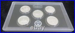 2012 Silver Proof Set US Mint With Coins, Box and COA 14 Coins Silver