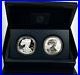 2012 US Mint American Eagle Proof Silver San Francisco Two-Coin Set Box & COA