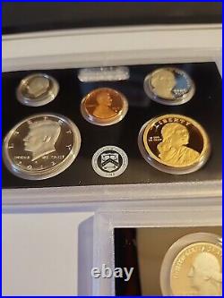 2012 US Mint SILVER PROOF SET. Complete 14-Coin Set With Box & COA