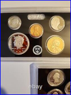 2012 US Mint SILVER PROOF SET. Complete 14-Coin Set With Box & COA