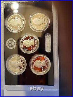 2012 US Mint SILVER PROOF SET. Complete 14-Coin Set With Box & COA