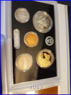 2012 US Mint SILVER PROOF SET. Complete 14-Coin Set With Box & COA