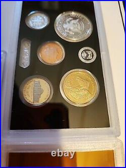 2012 US Mint SILVER PROOF SET. Complete 14-Coin Set With Box & COA