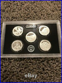 2012 U. S. Mint Silver Proof Set 14 Coins with Box & COA