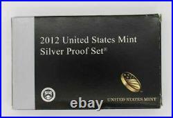 2012 United States Mint Silver Proof 14 Coin Set with Box & COA