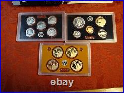 2012 United States Silver Proof Set with Box & COA Free S&H USA