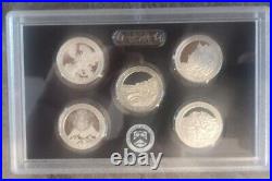 2012-s United States Mint Silver Proof 14 Coin Set With Original Box And Coa
