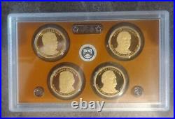 2012-s United States Mint Silver Proof 14 Coin Set With Original Box And Coa
