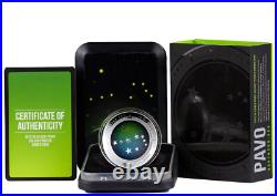 2013 $5 SOUTHERN SKY PAVO DOMED Silver Proof Coin with Box and COA