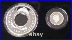 2013 Australia 200th Ann Holey Dollar & Dump Silver Proof Set Perth Mint COA BOX