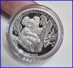 2013 Australian 3- 1oz. Silver Proof Coin Set Perth Mint Original Box & COA