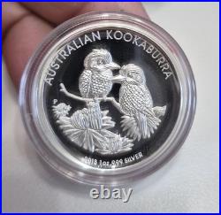 2013 Australian 3- 1oz. Silver Proof Coin Set Perth Mint Original Box & COA