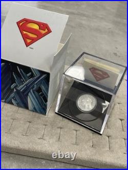 2013 CANADA $10 PURE SILVER PROOF -75th ANNIVERSARY OF SUPERMAN withCOA Case & Box