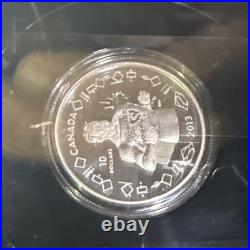 2013 CANADA $10 PURE SILVER PROOF -75th ANNIVERSARY OF SUPERMAN withCOA Case & Box