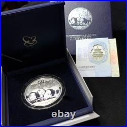 2013 China Panda 5 Oz Silver Proof Coin with Box & COA