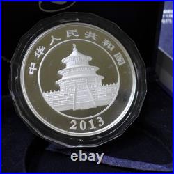 2013 China Panda 5 Oz Silver Proof Coin with Box & COA