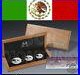 2013 LIBERTAD SILVER PROOF SET 3 Coins in Box & COA 1 1/2 1/4 Oz ONLY 1000
