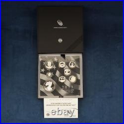 2013 Limited Edition Silver Proof Box Set 8 Coins with COA Free Shipping USA