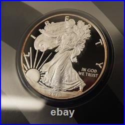 2013 Limited Edition Silver Proof Box Set 8 Coins with COA Free Shipping USA