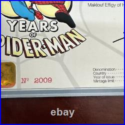 2013 Niue 50 Years of Spiderman Colorized 1 oz. 999 Fine Silver NGC PF70 Withbox 2013 Niue 50 Years of Spiderman Colorized 1 oz. 999 Fine Silver NGC PF70 Withbox