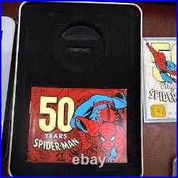 2013 Niue 50 Years of Spiderman Colorized 1 oz. 999 Fine Silver NGC PF70 Withbox 2013 Niue 50 Years of Spiderman Colorized 1 oz. 999 Fine Silver NGC PF70 Withbox