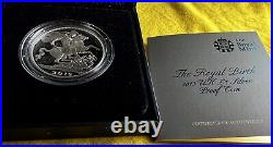 2013 Prince George Royal Birth Silver Proof 1-ounce COIN with COA and Box