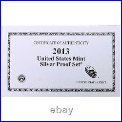 2013 S Proof Set 10 Pack 90% Silver Original Boxes & COA's US Mint 140 Coin Lot