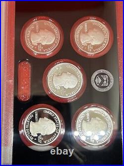 2013-S United States Mint SILVER PROOF SET 14-Coins withBox