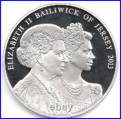 2013 Silver Proof 5oz Coronation Jubilee £10 Coin Box COA