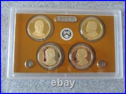 2013 Silver Proof Set Us Mint S & Coa + Original Outer Box