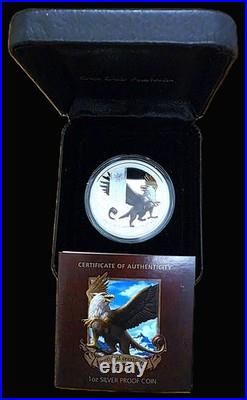 2013 Tuvalu $1 Mythical Creatures 1 oz 5-Coin Colorized Silver Proof Set withBox 2013 Tuvalu $1 Mythical Creatures 1 oz 5-Coin Colorized Silver Proof Set withBox